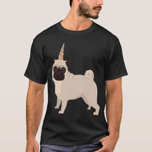 有罪パグ Tシャツ (正面)