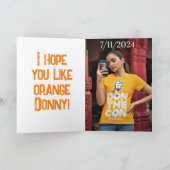 有罪判決を受けたフェロントランプ カード (内部)