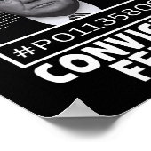 有罪判決を受けたフェロン・トランプ・ムグショット・プロTの投票 ポスター (角)