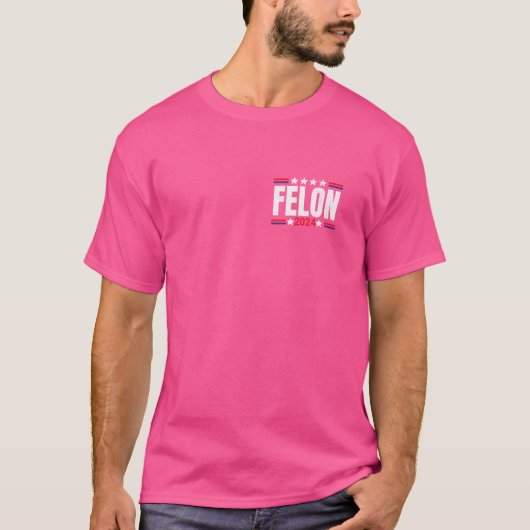 有罪判決を受けた重罪人の投票を行う Tシャツ (正面)