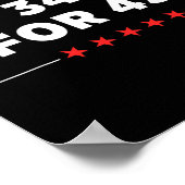 有罪判決を受けた45人のトランプ ポスター (角)