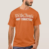 有罪判決を望む Tシャツ (正面)