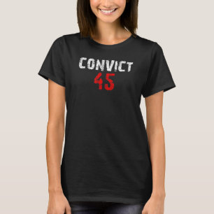 有罪判決45誰も男女も法を犯さない Tシャツ