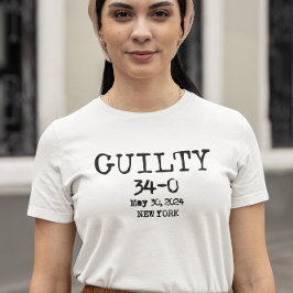 有罪34-0シャツ コーヒーマグカップ