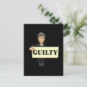 有罪 ポストカード (スタンド正面)