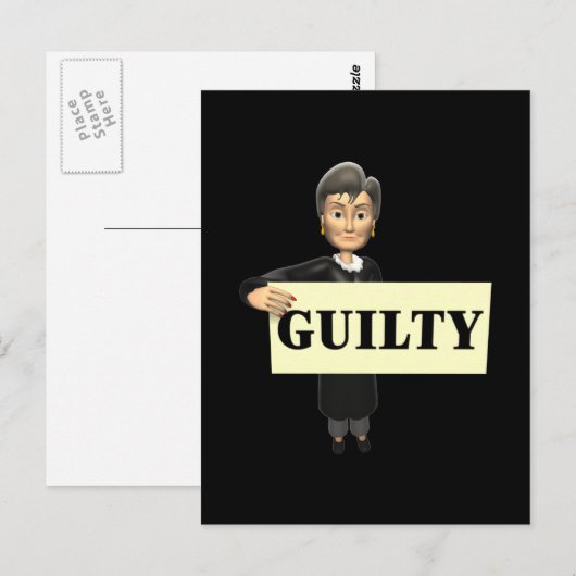 有罪 ポストカード (正面/裏面)