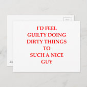 有罪 ポストカード (正面/裏面)