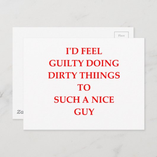 有罪 ポストカード (正面/裏面)