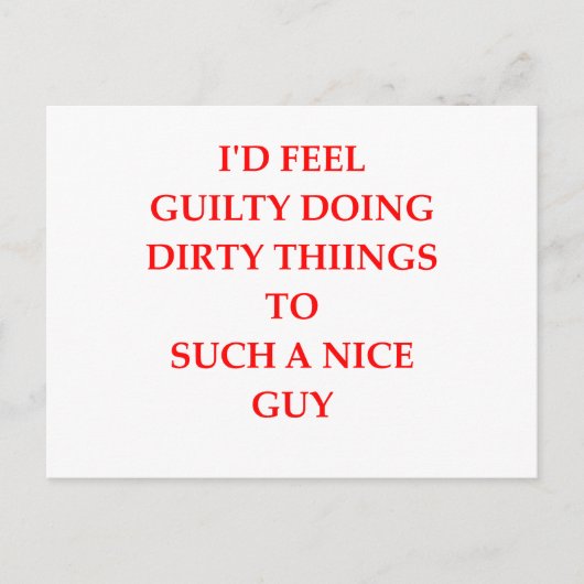 有罪 ポストカード (正面)