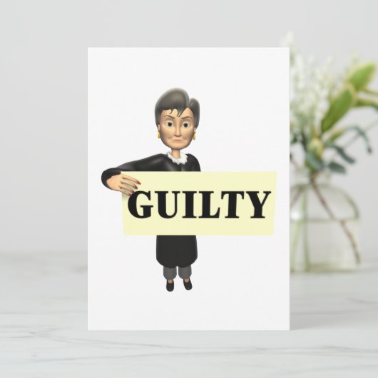 有罪 招待状 (スタンド正面)