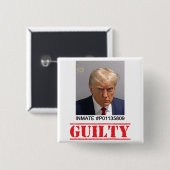 有罪 缶バッジ (正面&裏面)