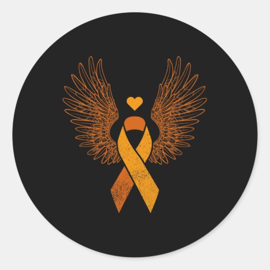 有翼性帯状白血病の血液がん患者 ラウンドシール (正面)