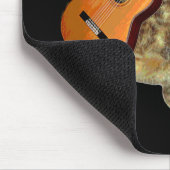 有能な虎猫のギター奏者 マウスパッド (コーナー)