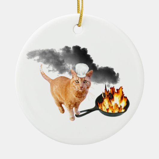 有色のアコーンセラミックオーナメント セラミックオーナメント (正面)