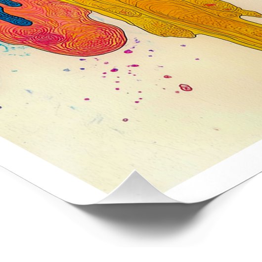 有色ドリフト ポスター (コーナー)