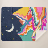 有色ピーク シェルパブランケット (正面(横))