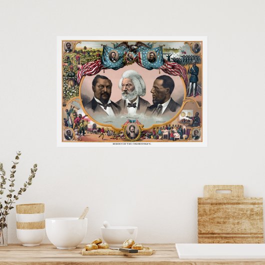有色人種の英雄 ポスター (キッチン)
