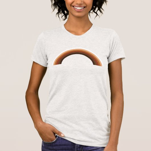 有色人種プライドTシャツ Tシャツ (正面)
