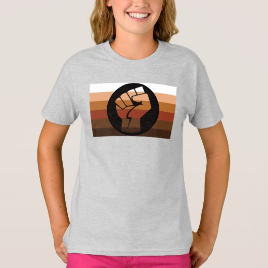 有色人種(POC)プライド Tシャツ (正面)