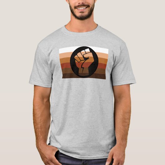 有色人種(POC)プライド Tシャツ (正面)