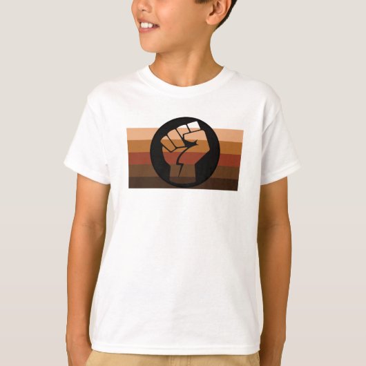 有色人種(POC)プライド Tシャツ (正面)