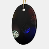 有色嚢状イメージャ セラミックオーナメント (左)