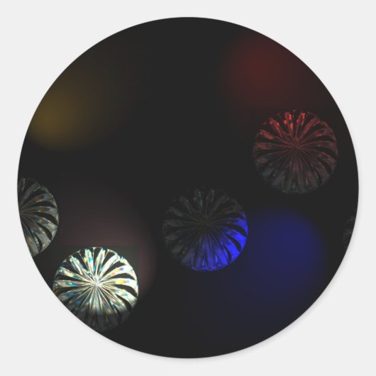 有色嚢状イメージャ ラウンドシール (正面)