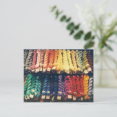 有色糸自由 ポストカード (スタンド正面)