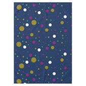 有色紙吹雪 テーブルクロス (正面)