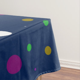 有色紙吹雪 テーブルクロス