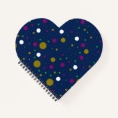 有色紙吹雪 ノートブック (正面)