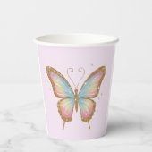 有色翼 紙コップ (裏面)