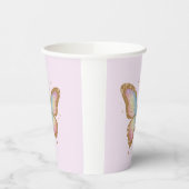 有色翼 紙コップ (左)