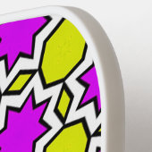 有色 ピックルボールラケット (左詳細)