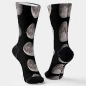 有蓋月相NASAの画像 ソックス (傾斜あり)