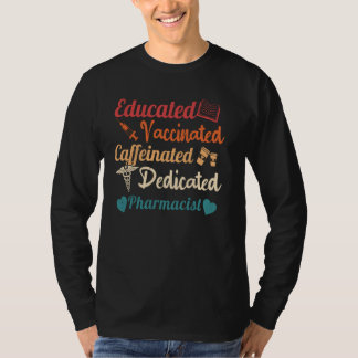 有識者カフェイン入り専用の薬局 Tシャツ