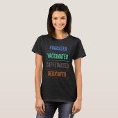 有識者カフェイン接種専用ナースVi Tシャツ (正面フル)