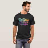 有識者ナースライフおもしろいナース Tシャツ (正面フル)