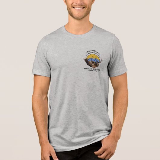 有蹄類シンポジウムTシャツ トライブレンドTシャツ (正面)