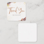 有難うございます ノートカード (正面/裏面)