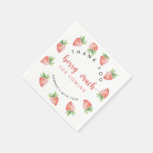 有難うござう スタンダードカクテルナプキン (角)