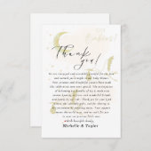 有難うカードああベビー!ニュートラルツインズストーク サンキューカード (正面/裏面)