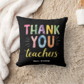 有難う先生と学生の卒業ギフト クッション (ブランケット)