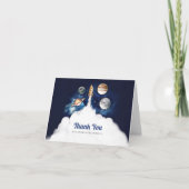 有難う宇宙ロケット惑星銀河系 サンキューカード (正面)