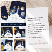 有難う宇宙ロケット惑星銀河系 サンキューカード