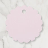 有難う水彩風船ピンク フェイバータグ (裏面)