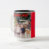 有難う軍隊 ツートーンマグカップ (正面左)