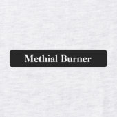 服のカスタマイズ可能なラベルを作成する ラベル (デザイン1)