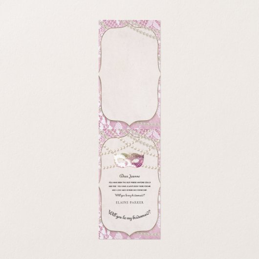 服の型枠のマネキンの魔法の鍵のマスク 名刺 (内部フラット)