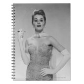 服の女性 ノートブック (正面)